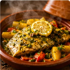 Tajine de poisson Chermoula