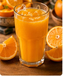Jus d'orange pressé